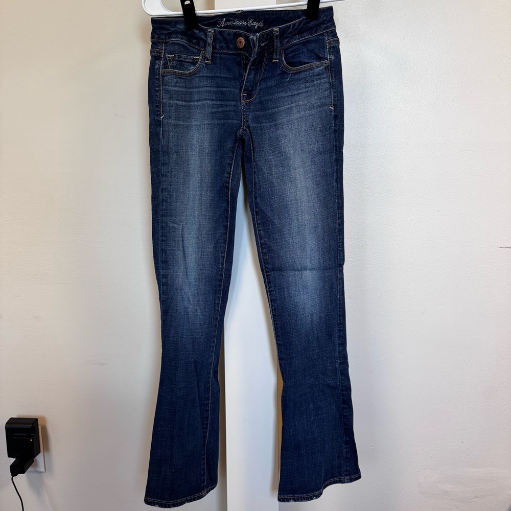 American Eagle Outfitters Skinny Kick Boot Cut Jeans